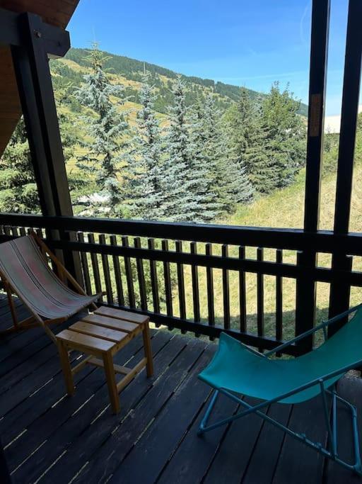 Duplex Avec Belle Terrasse Au Pied Des Pistes Apartment Vars  Bagian luar foto